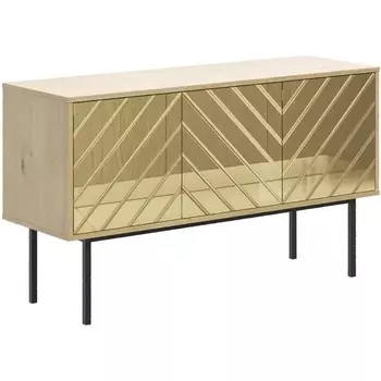 Тумба малая Boho ОГОГО (арт.571791), (ЛДСП/Дуб Корбридж,Золотой) ОГОГО Обстановочка!