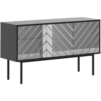 Тумба малая Boho ОГОГО (арт.578459), (ЛДСП/Черный) ОГОГО Обстановочка!