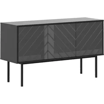 Тумба малая Boho ОГОГО (арт.578523), (ЛДСП/Серый,Черный) ОГОГО Обстановочка!