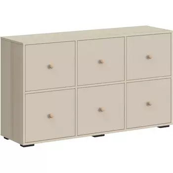 Тумба Play ОГОГО (арт.850322), (ЛДСП/Бежевый,Ясень Коимбра) ОГОГО Обстановочка!