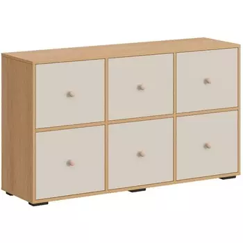 Тумба Play ОГОГО (арт.851794), (ЛДСП/Бежевый,Дуб Корбридж) ОГОГО Обстановочка!