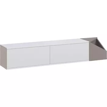 Тумба подвесная AULOS TV STAND LEVE (ЛДСП/Белый) арт.LEV00505