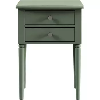 Тумба прикроватная Blues ОГОГО Обстановочка! (МДФ/Зеленый) арт.924546