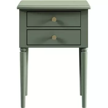 Тумба прикроватная Blues ОГОГО Обстановочка! (МДФ/Зеленый) арт.914810