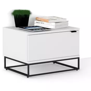 Тумба прикроватная City Lite белый R-Home арт.401050102h