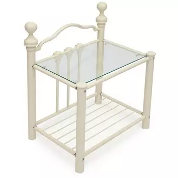 Тумба прикроватная DERBY Античный белый (Antique White) (Tetchair)