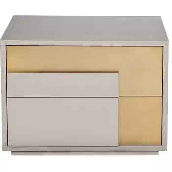 Тумба прикроватная Garda Decor 58DB-NS19009L (Серый)