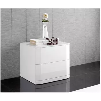 Тумба прикроватная М-102 белая Dupen M-102 white