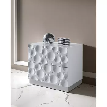 Тумба прикроватная М-150 белая Dupen M-150 white