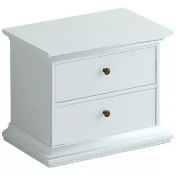 Тумба прикроватная Reina ОГОГО 690863 (белый) ОГОГО Обстановочка!