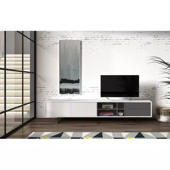 Тумба TV белый Dupen TV-130WHITE