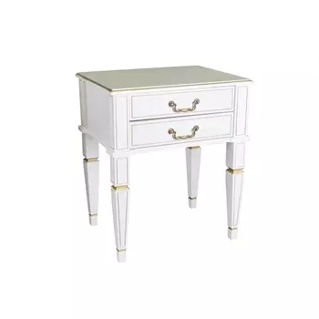 Тумба Васко В 118Н белый ясень/золото от фабрики Mebelik