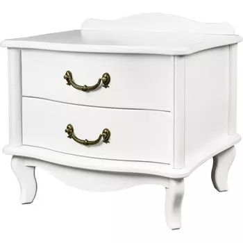 Тумбочка Джульетта 2 ящ. молочный дуб Л Mebelik арт.008536