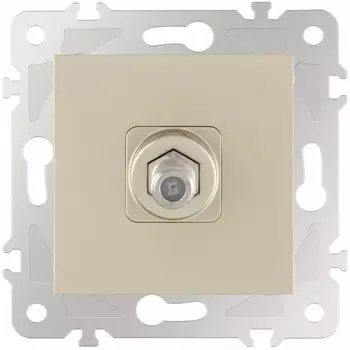 ТВ-розетка Arte Milano am-203 203.42-1.shampan