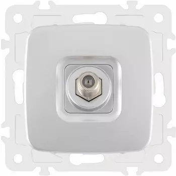 ТВ-розетка Arte Milano am-205 205.42-1.silver