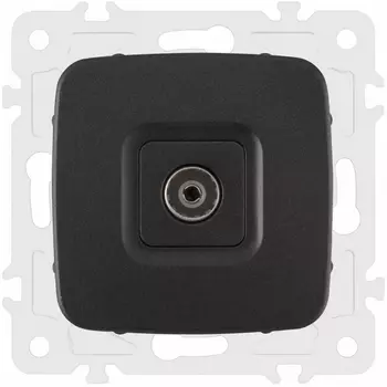 ТВ-розетка Arte Milano am-205 205.43-1.black