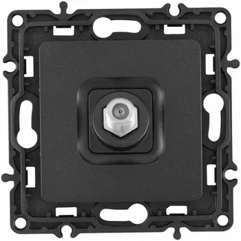 ТВ-розетка Arte Milano am-217 217.42-1.black