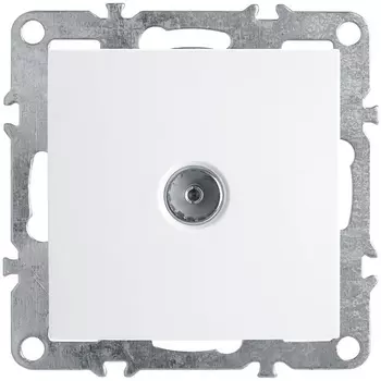 ТВ-розетка (белый) Stekker Эрна 39315