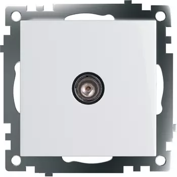 ТВ-розетка (белый) Stekker Катрин 39306