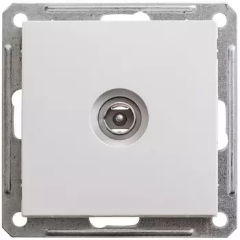 ТВ-розетка оконечная (белый) Systeme Electric W59 RTS-151-1-86