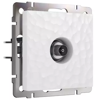 ТВ-розетка оконечная (hammer белый) Werkel W1283001 (a052036)