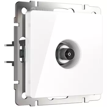 ТВ-розетка оконечная (белый) Werkel W1183001 (a051107)