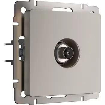 ТВ-розетка оконечная (дымчатый) Werkel W1283004