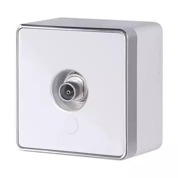 ТВ-розетка оконечная Gallant (белый) Werkel W5083001 (a051572)