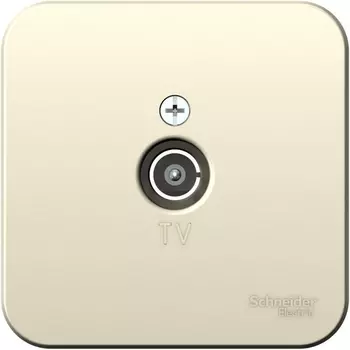 ТВ-розетка оконечная (молочный) Systeme Electric Blanca BLNTA000012
