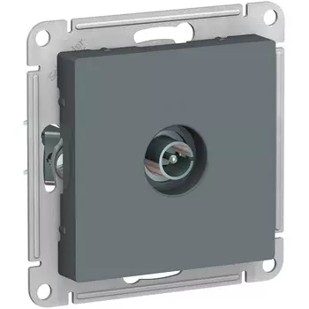 ТВ-розетка проходная (грифель) Systeme Electric AtlasDesign ATN000793
