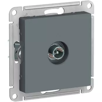 ТВ-розетка проходная (грифель) Systeme Electric AtlasDesign ATN000791