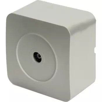 ТВ-розетка (серебро) Stekker София 49323