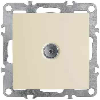 ТВ-розетка (слоновая кость) Stekker Эрна 39326