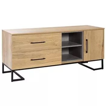 ТВ-тумба R-Home Loft Дуб натур/Бетон