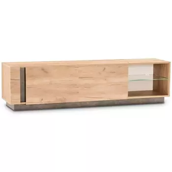 ТВ-тумба Woodville Арчи 10.86 дуб золотой craft / камень темный U3705 339645