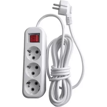 Удлинитель 3-х местный 2 метра с заземлением Stekker Home 39197