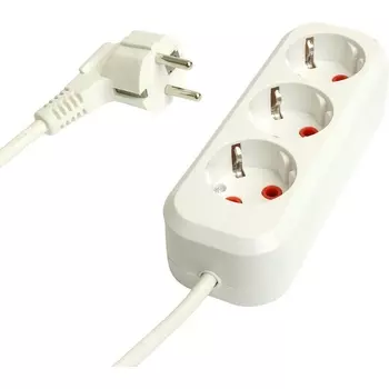 Удлинитель 3-х местный 2 метра с заземлением Stekker Home 49347