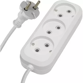 Удлинитель 3-х местный 5 метров без заземления Stekker Home 39211