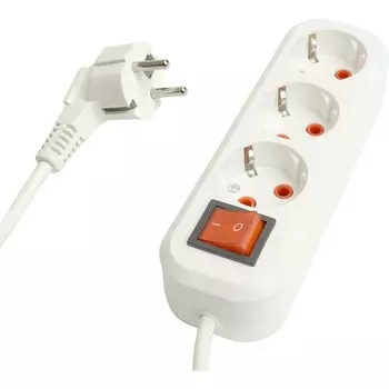 Удлинитель 3-х местный 5 метров с заземлением Stekker Home 49355