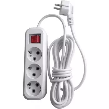 Удлинитель 3-х местный 7 метров с заземлением Stekker Home 39200