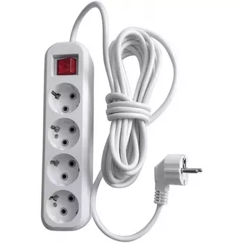 Удлинитель 4-х местный 3 метра с заземлением Stekker Home 39524