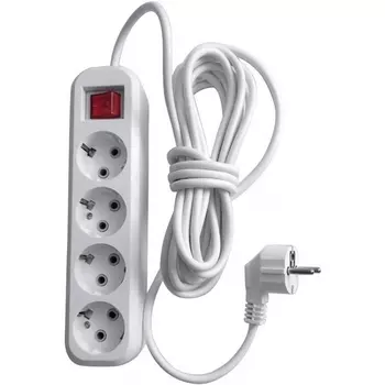 Удлинитель 4-х местный 5 метров с заземлением Stekker Home 39525