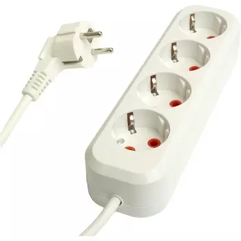 Удлинитель 4-х местный 5 метров с заземлением Stekker Home 49352