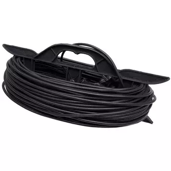 Удлинитель одноместный с заземлением 30 метров на рамке Stekker Home 39225