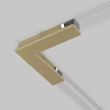 Угловой коннектор Elektrostandard Line Magnetic Brass Line 85006/00 (латунь)
