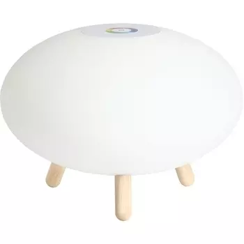 Уличная настольная светодиодная RGB с сенсорным выкл. IP44 лампа DeMarkt Арлон 812030801 в форме шара