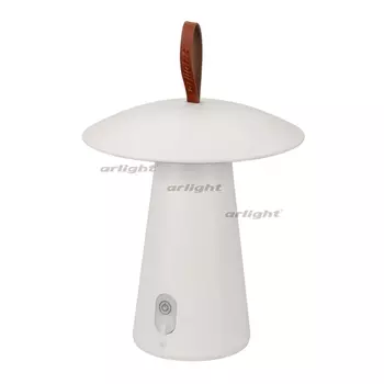 Уличный настольный светильник SP-PATIO-TAB-2W Warm3000 (WH, deg) (IP54 Металл) Arlight SP-PATIO-TAB 030051