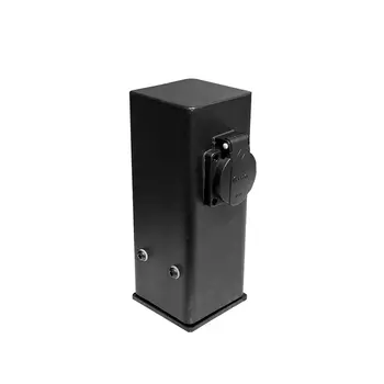 Уличная розетка 3600Вт Dorolight Frank OPS200-200ST-H-BK