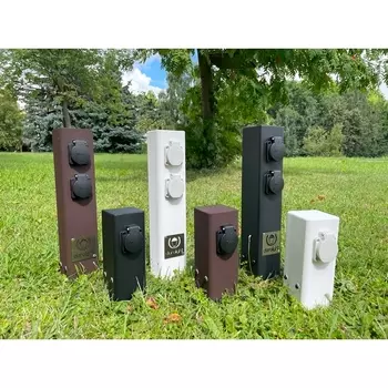 Уличная розетка 5900Вт Dorolight Frank OPS200-400ST-H-GF