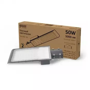 Уличный консольный светильник светодиодный IP65 Gauss Avenue 629534150